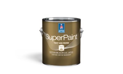Exterior paint.