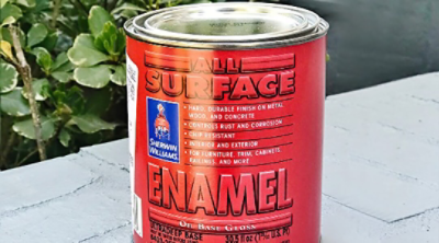 A gallon of All-Surface Oil Base Enamel