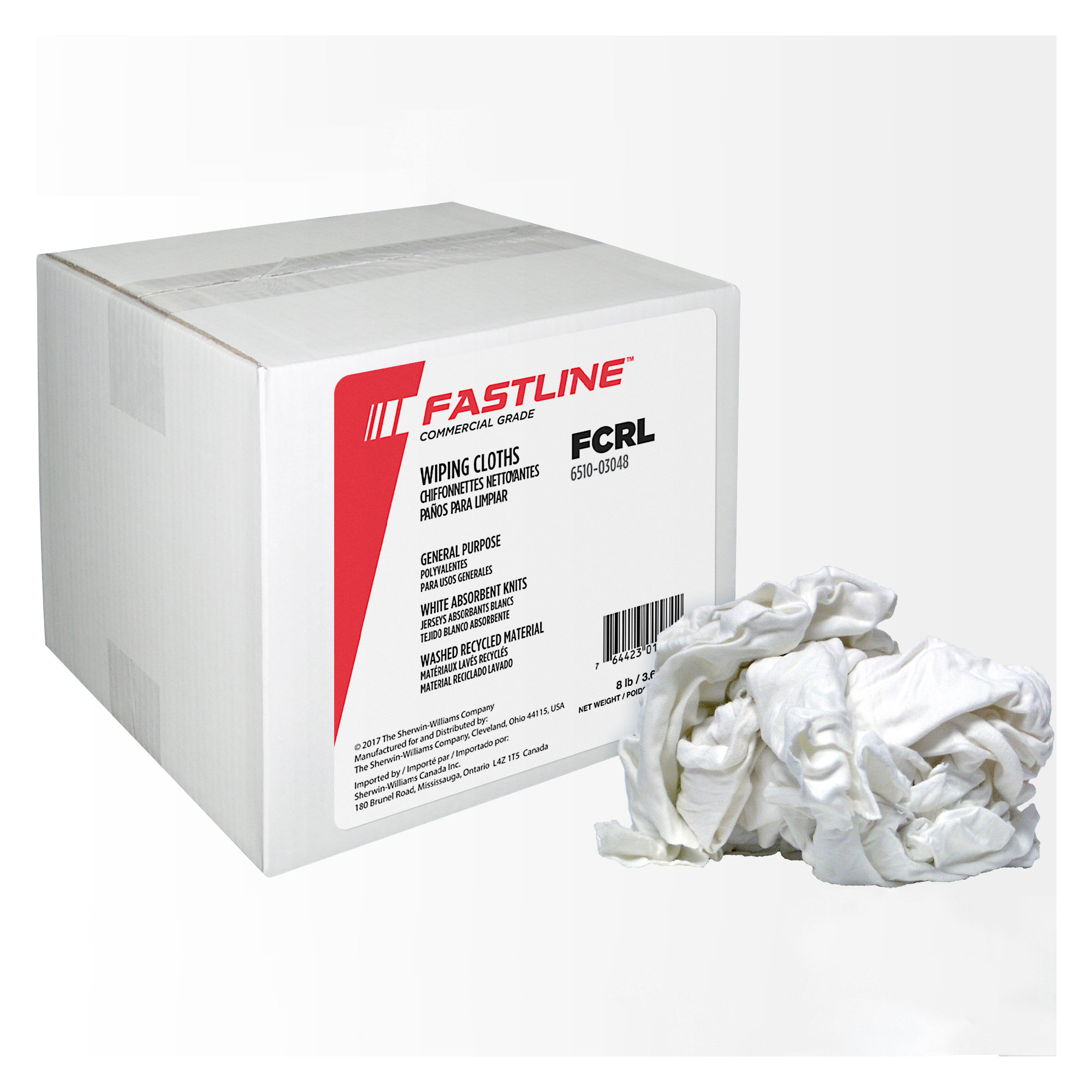 FASTLINE™ 100% Cotton Reclaimed Cloth Rags