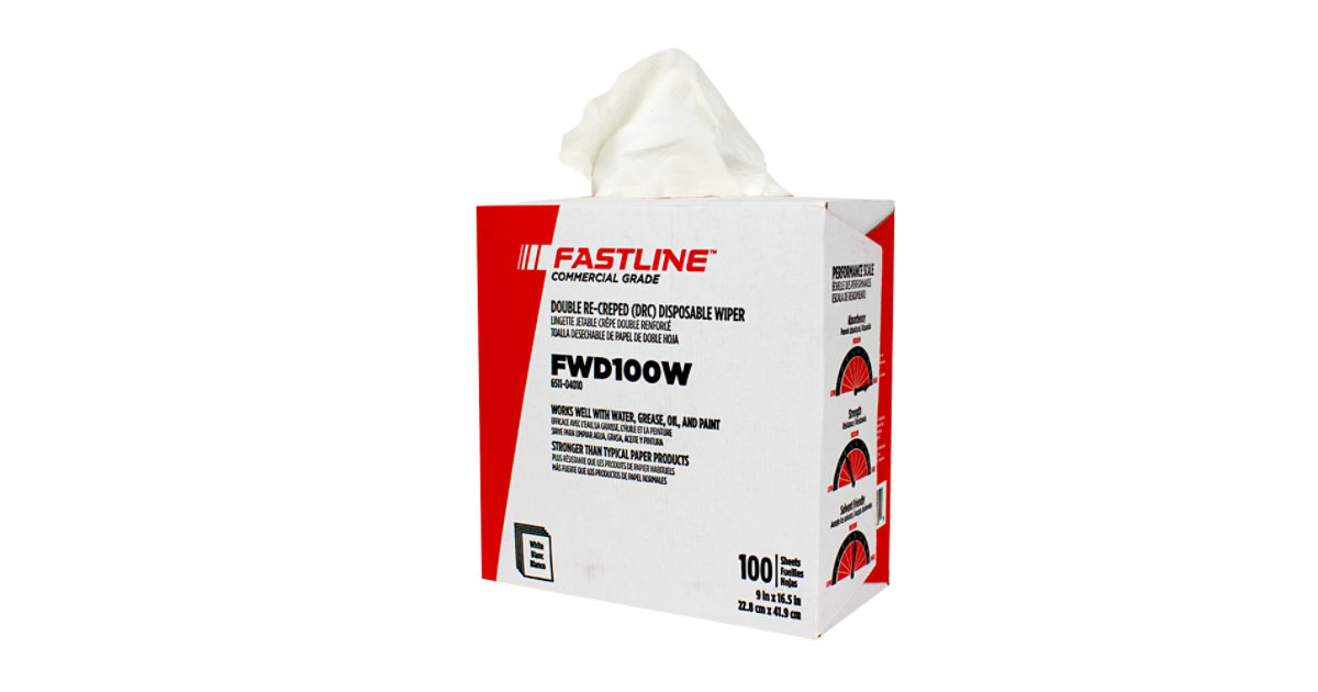 FASTLINE™ Double Re-Creped (DRC) Disposable Wiper | Sherwin-Williams