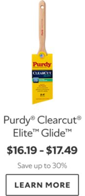 Purdy® Clearcut® Elite™ Glide™. $16.19 - $17.49. Save up to 30%. Learn more.