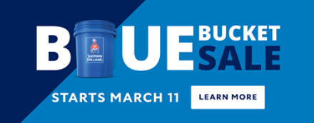 It's almost here. Blue Bucket Sale. Starts March 11. Learn more.