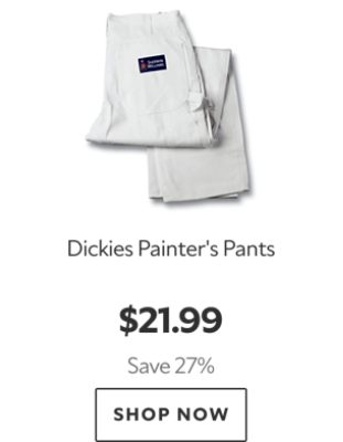 Dickies Painter's Pants. $21.99. Save 27%. Shop now.