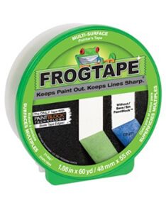 A roll of Multi-Surface FrogTape.