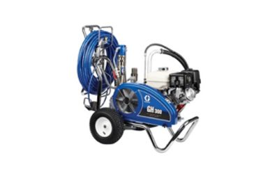 Gas hydraulic airless sprayers.