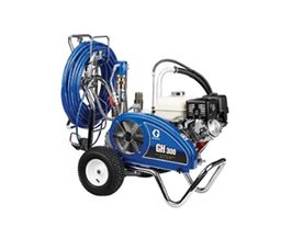 Gas hydraulic airless sprayers.