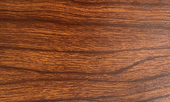 Wood-look effect panel Brown