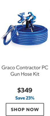 Graco Contractor PC Gun Hose Kit. $349. Save 23%. Shop now.