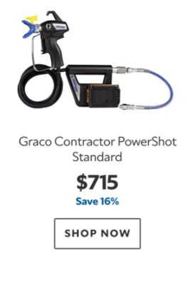 Graco Contractor PowerShot Standard. $715. Save 16%. SHOP NOW.
