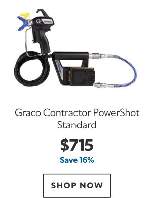 Graco Contractor PowerShot Standard. $715. Save 16%. Shop now.