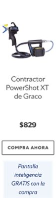 Contractor PowerShot XT de Graco. $829. Compra ahora. Pantalla inteligencia GRATIS con la compra.