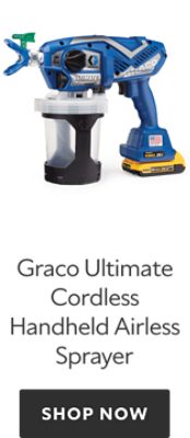 Graco Ultimate Cordless Handheld Airless Sprayer. Shop now.