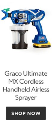 Graco Ultimate MX Cordless Handheld Airless Sprayer. Shop now.