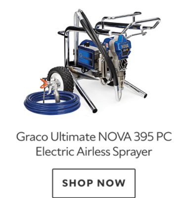 Graco Ultimate NOVA 395 PC Electric Airless Sprayer, shop now.