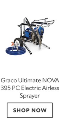 Graco Ultimate NOVA 395 PC Electric Airless Sprayer, shop now.