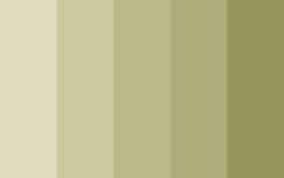 Green paint color swatches.
