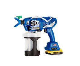 Hand-held sprayers.