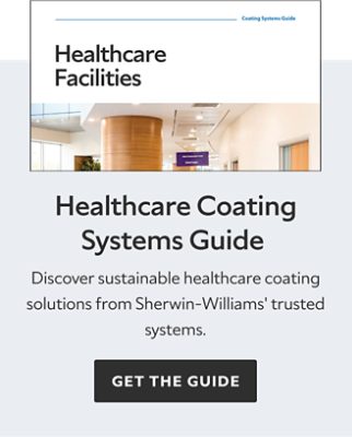 Healthcare Coating Systems Guide. Discover sustainable healthcare coating solutions from Sherwin-Williams trusted systems. Get the guide.