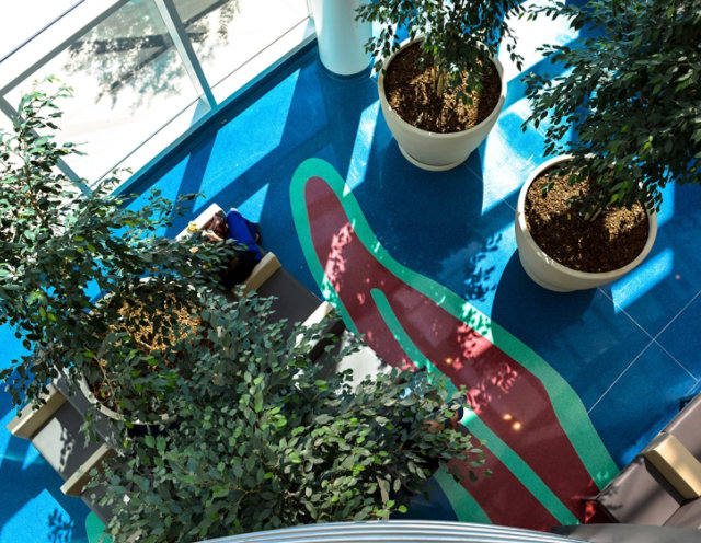 Pavimenti Terrazzo installati in ospedale