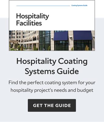 Hospitality Coating Systems Guide. Find the perfect coating system for your hospitality project's needs and budget. Get the guide.