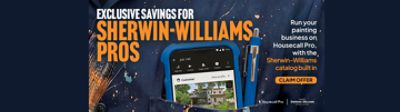 Exclusive Savings for Sherwin-Williams Pros. Run your painting business on Housecall Pro, with the Sherwin-Williams Catalog built in. Claim Offer.