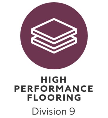 High performance flooring. Division 9.