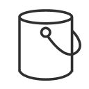 Paint Can Icon.