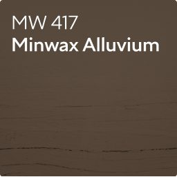 A color chip for Minwax Alluvium MW417.