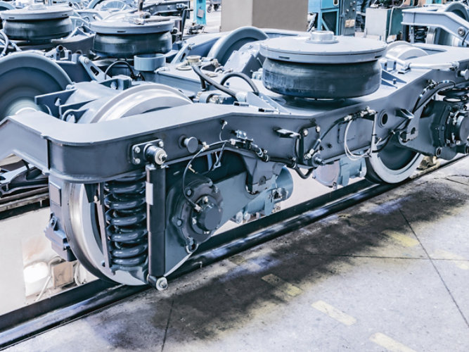 Rail car frame