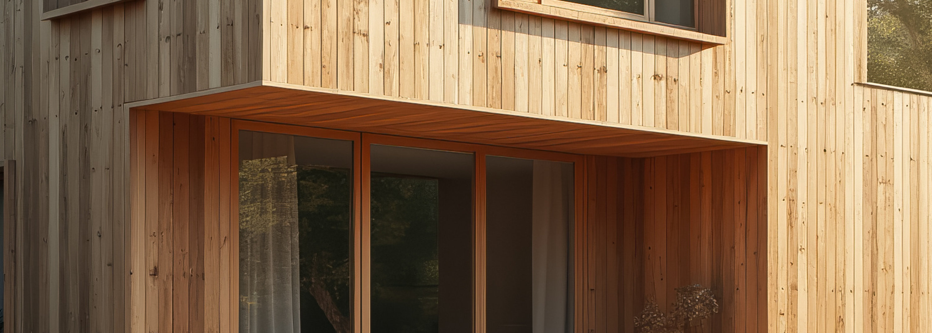 Modern Wooden House