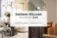 Sherwin-Williams Colormix 2026: Four interior design styles featuring modern gray dining, cozy beige living, olive green with dark wood, and warm-toned orange dining areas.