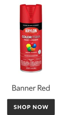 Krylon Colormaxx Banner Red. Shop now.