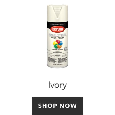 Krylon Colormaxx Ivory. Shop now.