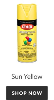 Krylon Colormaxx Sun Yellow. Shop now.