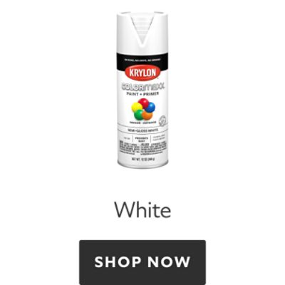 Krylon Colormaxx White. Shop now.
