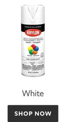 Krylon Colormaxx White. Shop now.