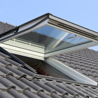 Wooden framed skylight