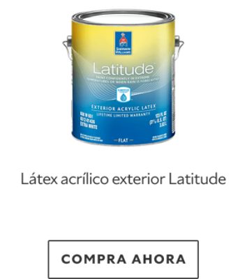 Látex acrílico exterior Latitude. Compra ahora.