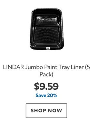 LINDAR Jumbo Paint Tray Liner (5 Pack). $9.59, save 20%. Shop now.