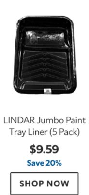 LINDAR Jumbo Paint Tray Liner (5 Pack). $9.59, save 20%. Shop now.