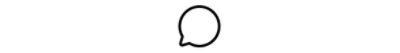 A conversation bubble icon.