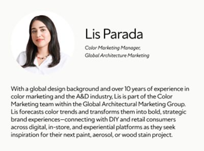A biography card for Lis Parada.