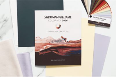 Sherwin-Williams Colormix® 2026 Anthology: Volume Two Lookbook.