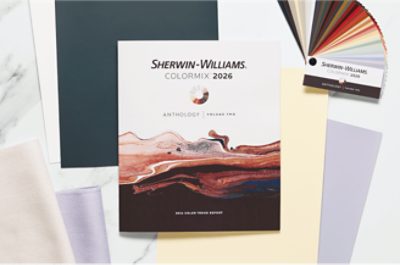 Sherwin-Williams Colormix® 2026 Anthology: Volume Two Lookbook.