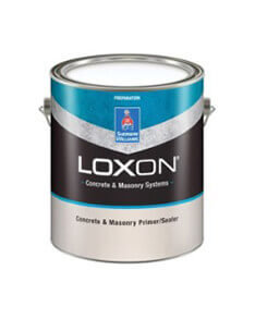 A gallon of Loxon Concrete Masonry Primer Sealer.