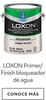 Loxon primer finish bloqueador de agua.