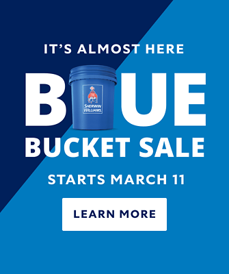 It's Almost Here. Blue Bucket Sale. Starts March 11. Learn More.