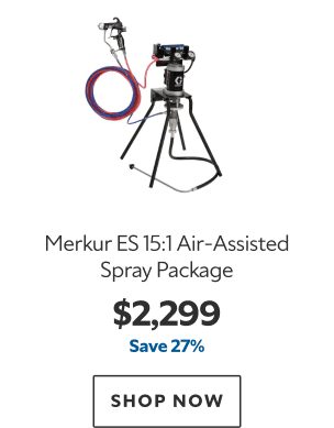 Merkur ES 15:1 Air-Assisted Spray Package. $2299. Save 27%. Shop now.