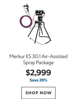 Merkur ES 30:1 Air-Assisted Spray Package. $2999. Save 29%. Shop now.