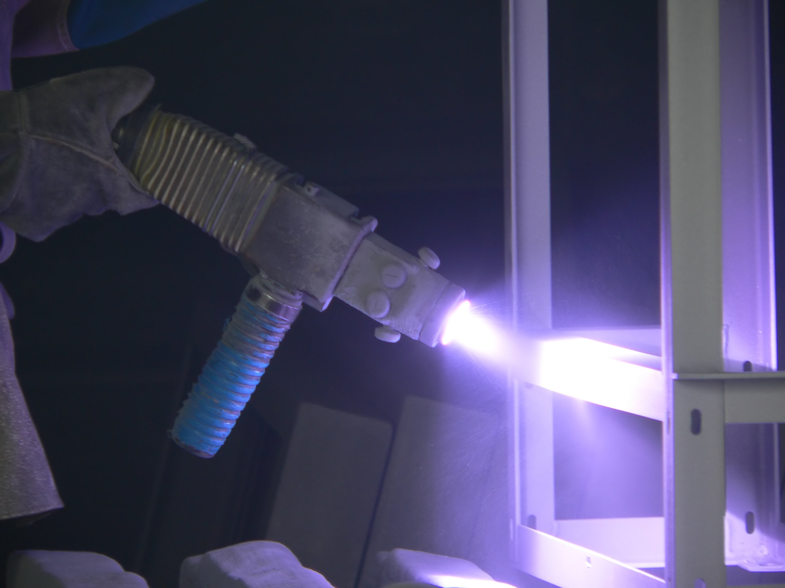 metalizing steel